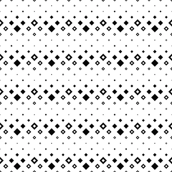 Abstrakte schwarz-weiße nahtlose diagonale quadratische Muster Hintergrund — Stockvektor