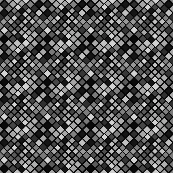 Dunkelgrau nahtlose abstrakte quadratische Muster Hintergrund — Stockvektor