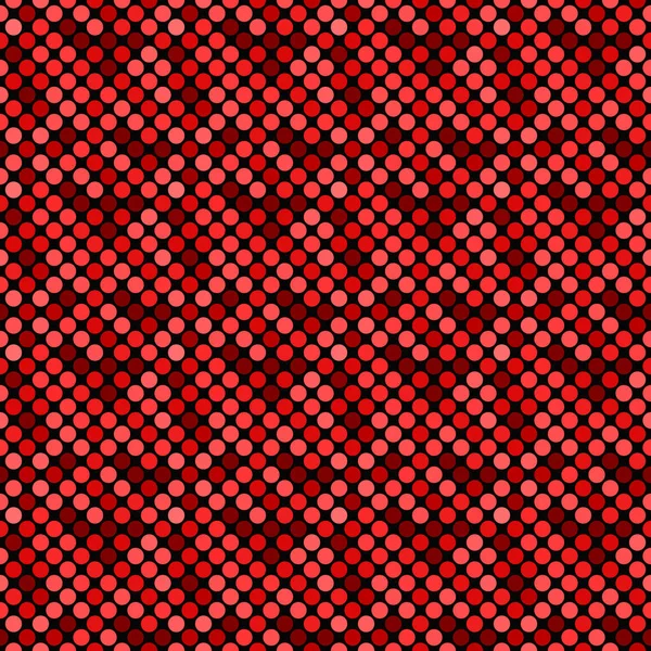 Geometryczny ciemny czerwony bez szwu tle wzór kropki — Wektor stockowy