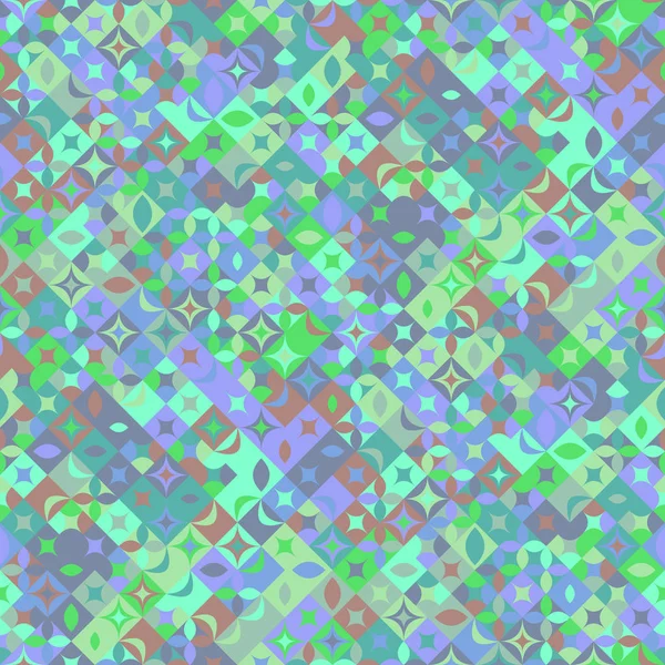 Абстрактний барвистий безшовний геометричний візерунок дизайн фону — стоковий вектор