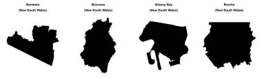 Bombala, Boorowa, Botany Bay, Bourke ana hatları.