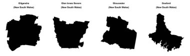 Gilgandra, Glen Innes Severn, Gloucester, Gosford ana hatları.