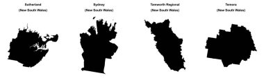 Sutherland, Sydney, Tamworth Bölgesi, Temora ana hatları