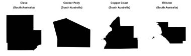 Cleve, Coober Pedy, Copper Coast, Elliston ana hatları.