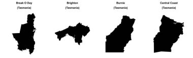 Break O Day, Brighton, Burnie, Central Coast ana hatları.