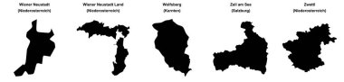 Wiener Neustadt, Wiener Neustadt Land, Wolfsberg, Zell am See, Zwettl ana hatları.