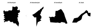 Al Gharbiyah, Al Iskandariyah, Al Ismailiyah, Al Jizah ana hatları.