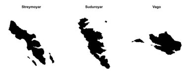 Streymoyar, Suduroyar, Vago ana hatları haritaları