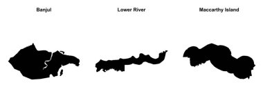 Banjul, Lower River, Maccarthy Adası ana hatları