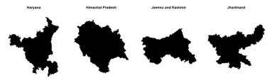 Haryana, Himachal Pradesh, Jammu ve Kashmir, Jharkhand ana hatları
