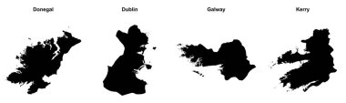 Donegal, Dublin, Galway, Kerry ana hatları