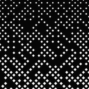 Siyah ve beyaz köşegen kare desen arka planı - soyut vektör tasarımı
