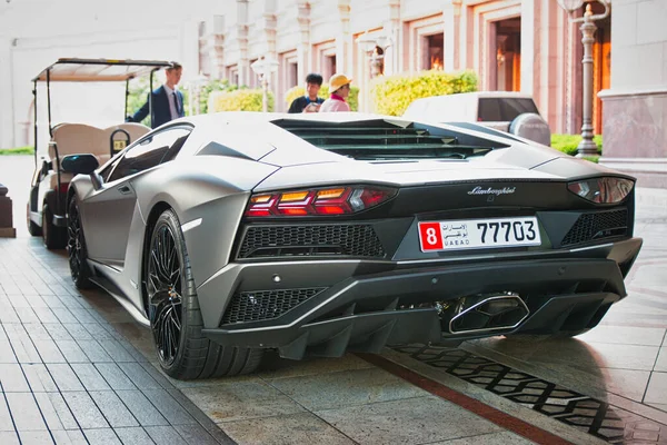 400 000 Dolarů Lamborghini Aventador Abu Dhabi Spojené Arabské Emiráty — Stock fotografie