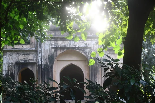 Mezar Yeni Delhi Hindistan Daki Lodhi Bahçesinde Bulunuyor — Stok fotoğraf