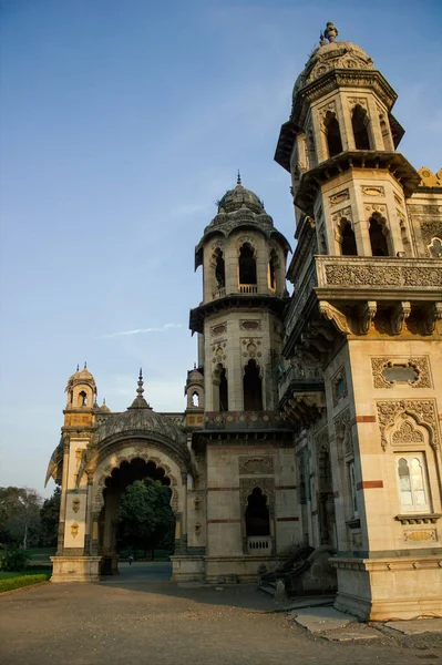 Vadodara Indien November 2012 Die Außenfassade Des Lakshmi Vilas Palastes — Stockfoto