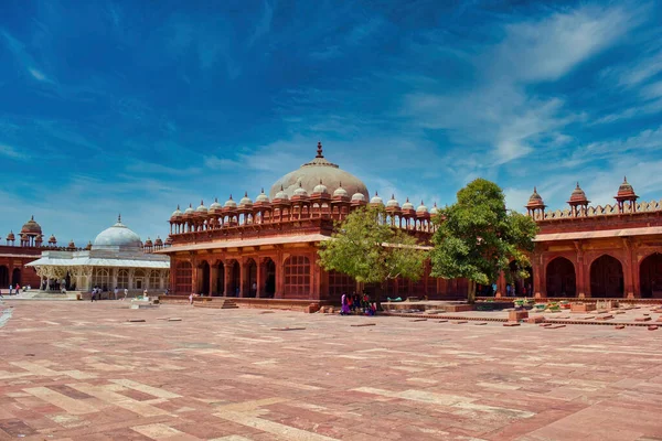 Agra Hindistan Nisan 2014 Fatehpur Sikri Agra Nın Batısında Babür — Stok fotoğraf