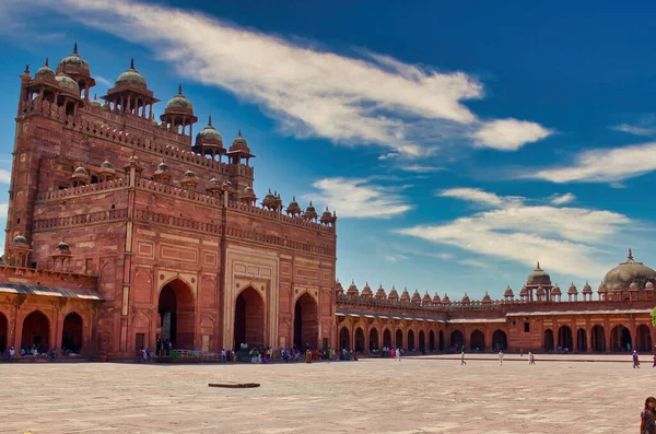 Agra Hindistan Nisan 2014 Fatehpur Sikri Agra Nın Batısında Babür — Stok fotoğraf