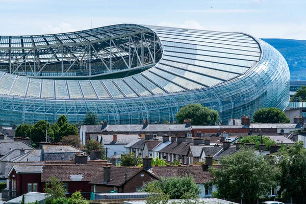 Dublin, İrlanda - 11 Temmuz 2019: Dublin İrlanda 'da bulunan Aviva Stadyumu
