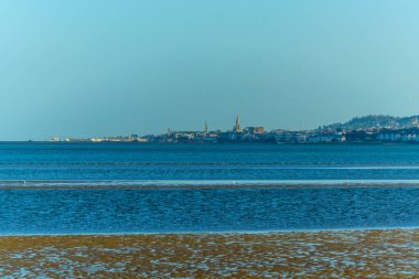 İrlanda 'nın Wicklow ilçesinin güzel manzarası