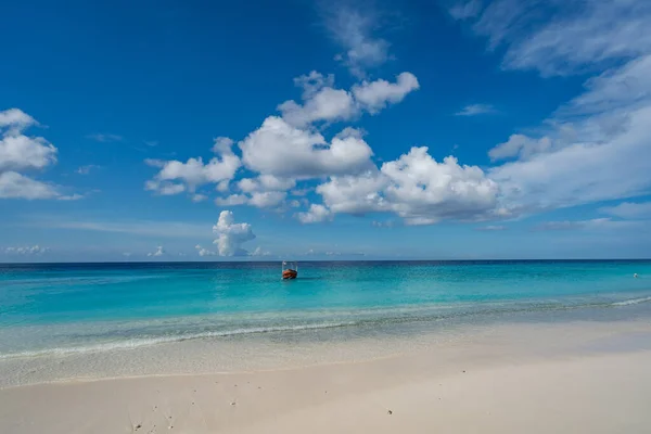Playa Curazao Vistas Una Pequeña Isla Caribeña Las Antillas Holandesas — Foto de Stock
