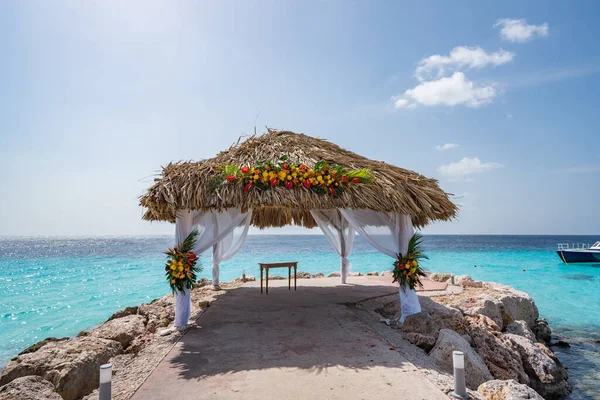 Curacao Bruiloft Uitzicht Een Klein Caribisch Eiland Nederlandse Antillen — Stockfoto