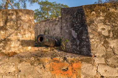 Curacao Karayip Adası 'nda gün batımı