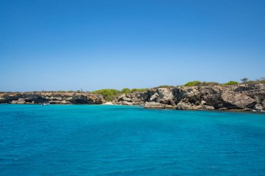 Yunanistan 'daki güzel plaj manzarası