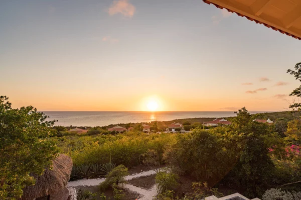 Tramonto Sulla Spiaggia — Foto Stock