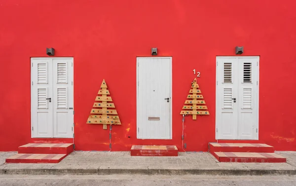 Passeggiando Otrobanda City Curacao Vedute Una Piccola Isola Caraibica Nelle — Foto Stock