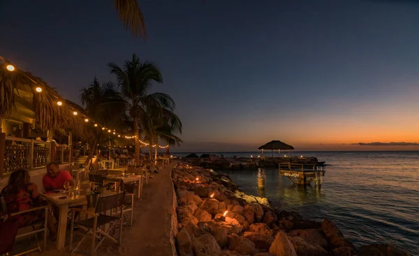 Utsikt Över Den Tropiska Karibiska Curacao — Stockfoto