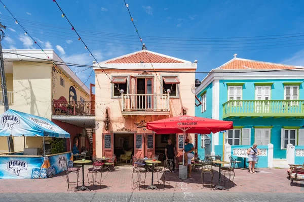 Séta Világörökség Része Otrobanda Willemstad Curacao — Stock Fotó