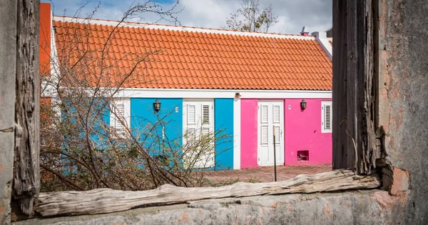 Caminhando Pelo Patrimônio Mundial Otrobanda Willemstad Curaçao — Fotografia de Stock