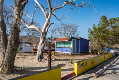 Curacao Karayip Adası 'nda gün batımı