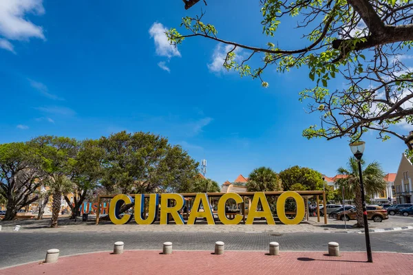 Világörökség Része Willemstad Curacao — Stock Fotó