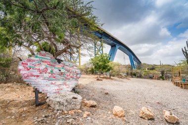 Karayip adası Curacao 'nun manzarası