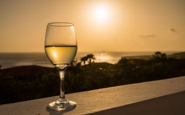 Karayip adası Curacao 'nun manzarası