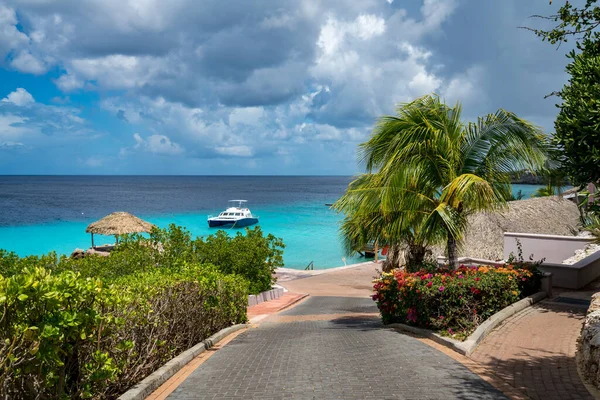 Promenader Runt Världen Världsarv Otrobanda Willemstad Curacao — Stockfoto