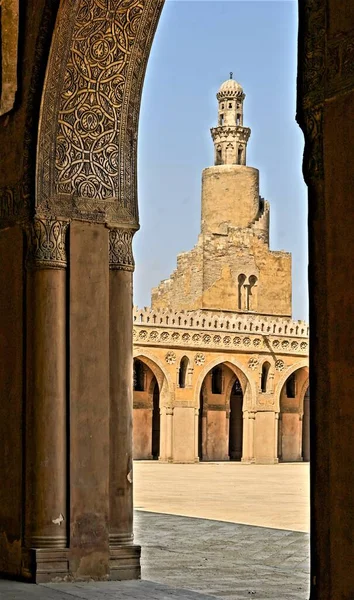 Mosque Ibn Tulun Old Cairo — Stock Photo, Image