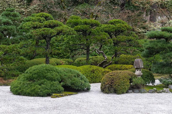 日本庭園 ポートランド または — ストック写真