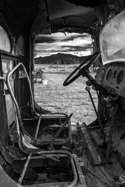 Stary Vintage Truck Gdzieś Oregonie — Zdjęcie stockowe
