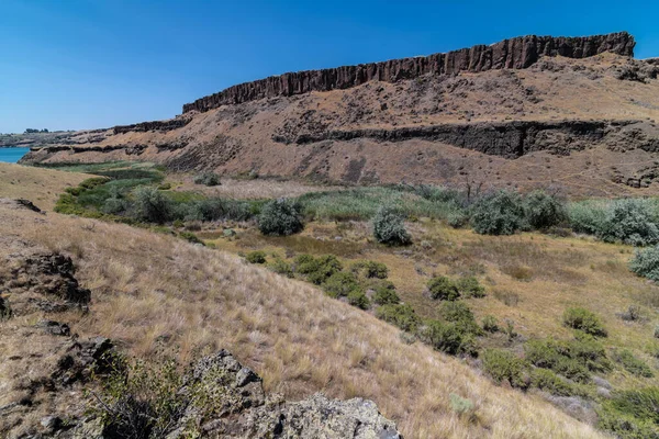 Upper Goose Lake Columbia National Wildlife Refuge — Stockfoto