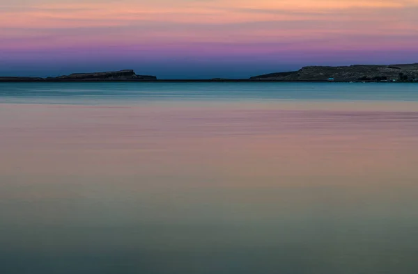 Καλοκαίρι Ηλιοβασίλεμα Στη Λίμνη Του Μωυσή Στην Ουάσιγκτον — Φωτογραφία Αρχείου