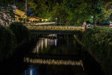 Oos Nehri, Lichtentaler Allee, Baden-Baden, Almanya