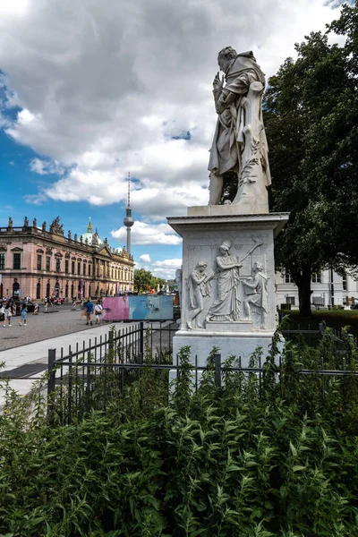 Unter Den Linden Berlino Germania — Foto Stock