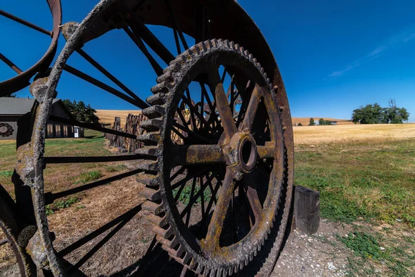 Oude Wielen Palouse Staat Washington — Stockfoto