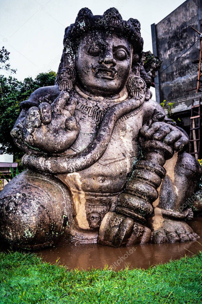 Ancient God Statue in Indonesia