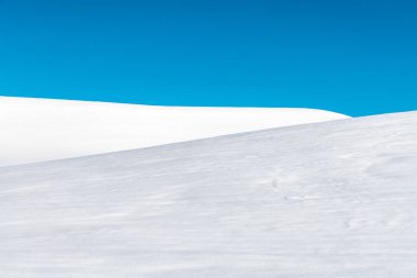Palouse, WA 'da Kış Manzarası
