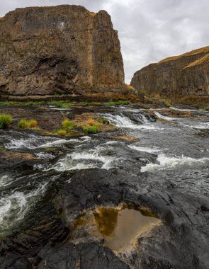 Palouse River in the Palouse Falls State Park, WA, ABD