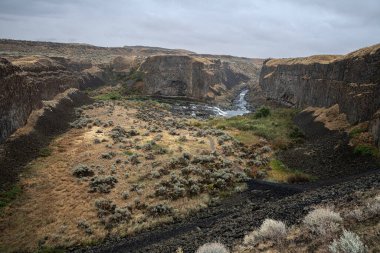 Palouse River in the Palouse Falls State Park, WA, ABD