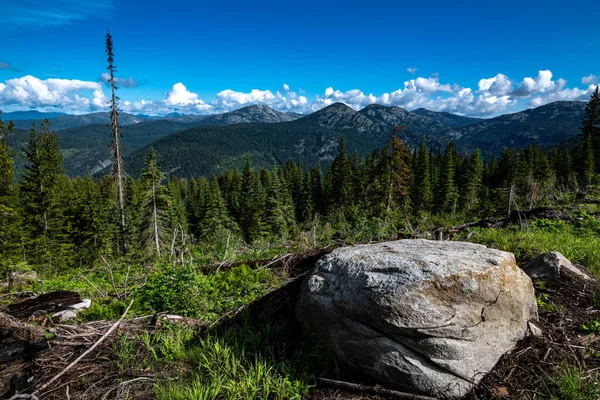 Selkirk Mountain Range Dans Nord Idaho — Photo